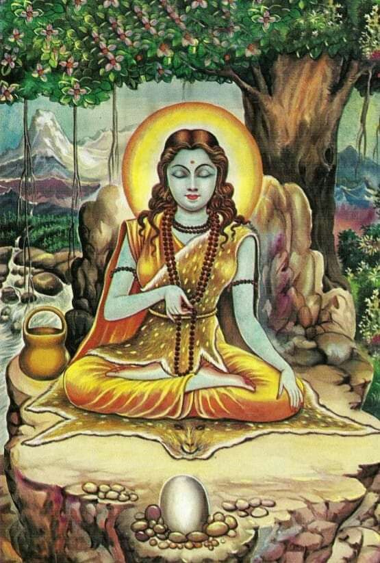 Sati Devi Meditating 